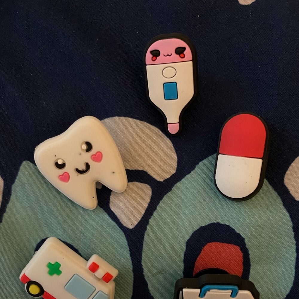 Medical crocs jibbitz